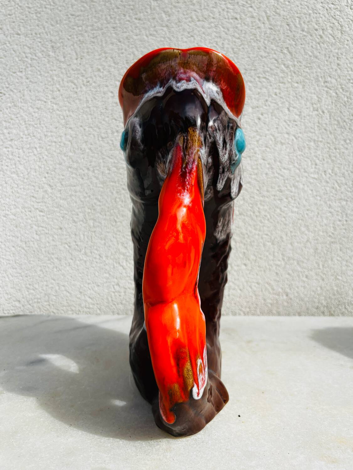 Vase poisson vallauris année 60