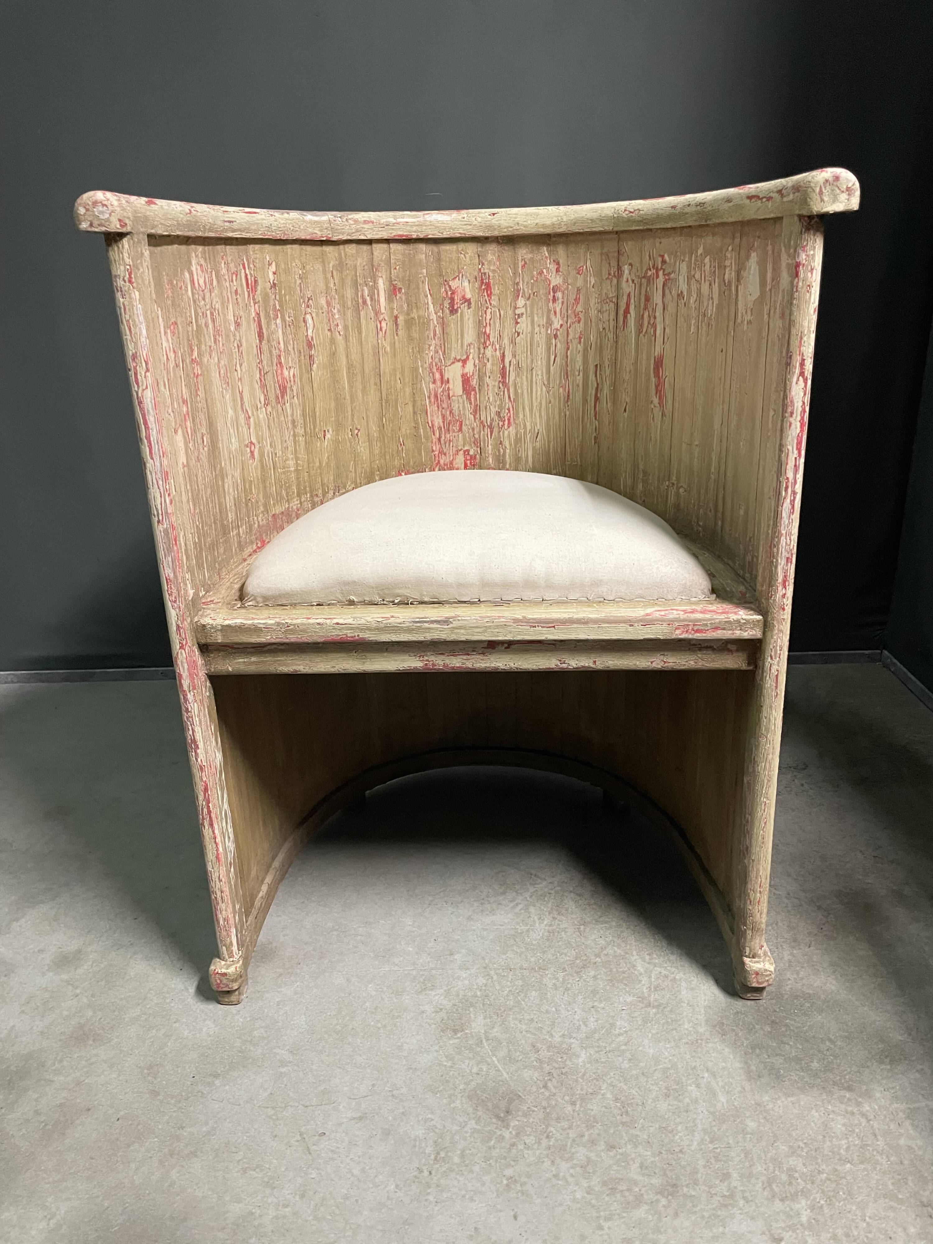 Barrel chair Circa 1900