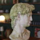 Bust of David in concrete – mid 20th century