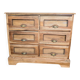 Grainetier ancien 6 tiroirs en bois massif