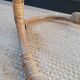 Vintage rattan armchair