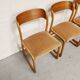 Series of 4 chairs Baumann Traineau