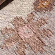 Karin Jönsson Flat-Woven Swedish Wool Rug, 70x120cm, Signed