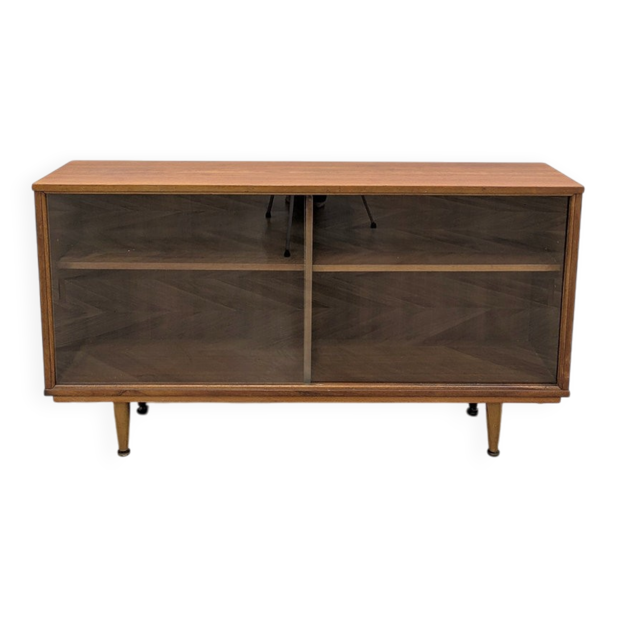 Vitrine en teck