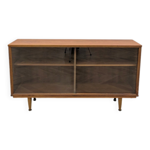 vitrine en teck