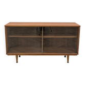 Teak display cabinet