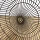 Old metal harvest basket