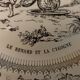 Plate n°4 - Gien - Fables of La Fontaine