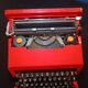Valentine typewriter by Ettore Sottsass for Olivetti year 1969