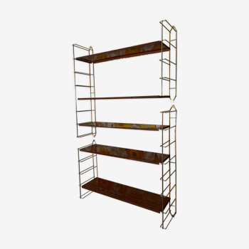 String wall shelf