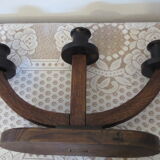 Wooden chandelier 3 branches