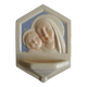ancient holy water font Desvres Fourmaintraux earthenware