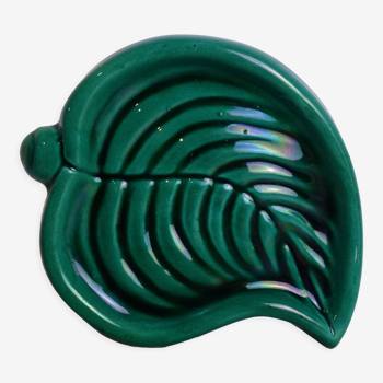 Vide-poche vert en céramique
