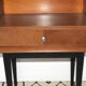 Vintage wooden bedside table