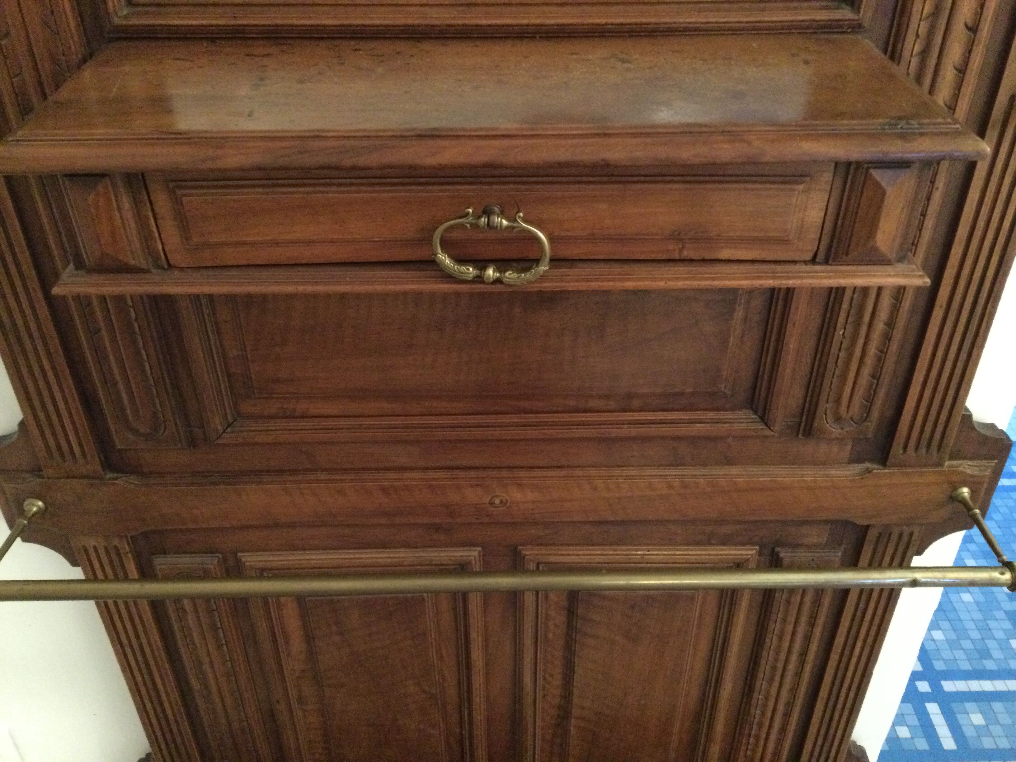 Old coat rack, cloakroom