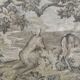 Renaissance-style tapestry with animal motifs, 20th century.