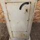 Old pharmacy scale TESTUT metal white + tray gray vintage