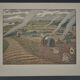 Lithograph by Henri Rivière Au Vent de Noroît - Work in the Fields