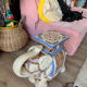 Vintage ceramic side table