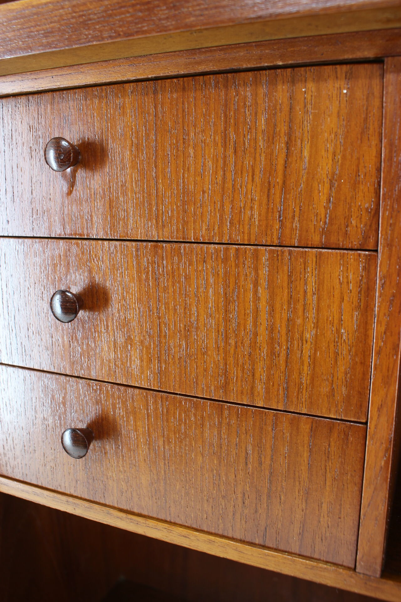 Danish teak writing cabinet 1960