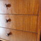 Danish teak writing cabinet 1960