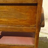 bridge armchair and 2 art deco chairs