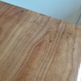 Art deco wooden bedside table