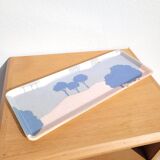 Alpac Pastel Fiberglass Tray 1980