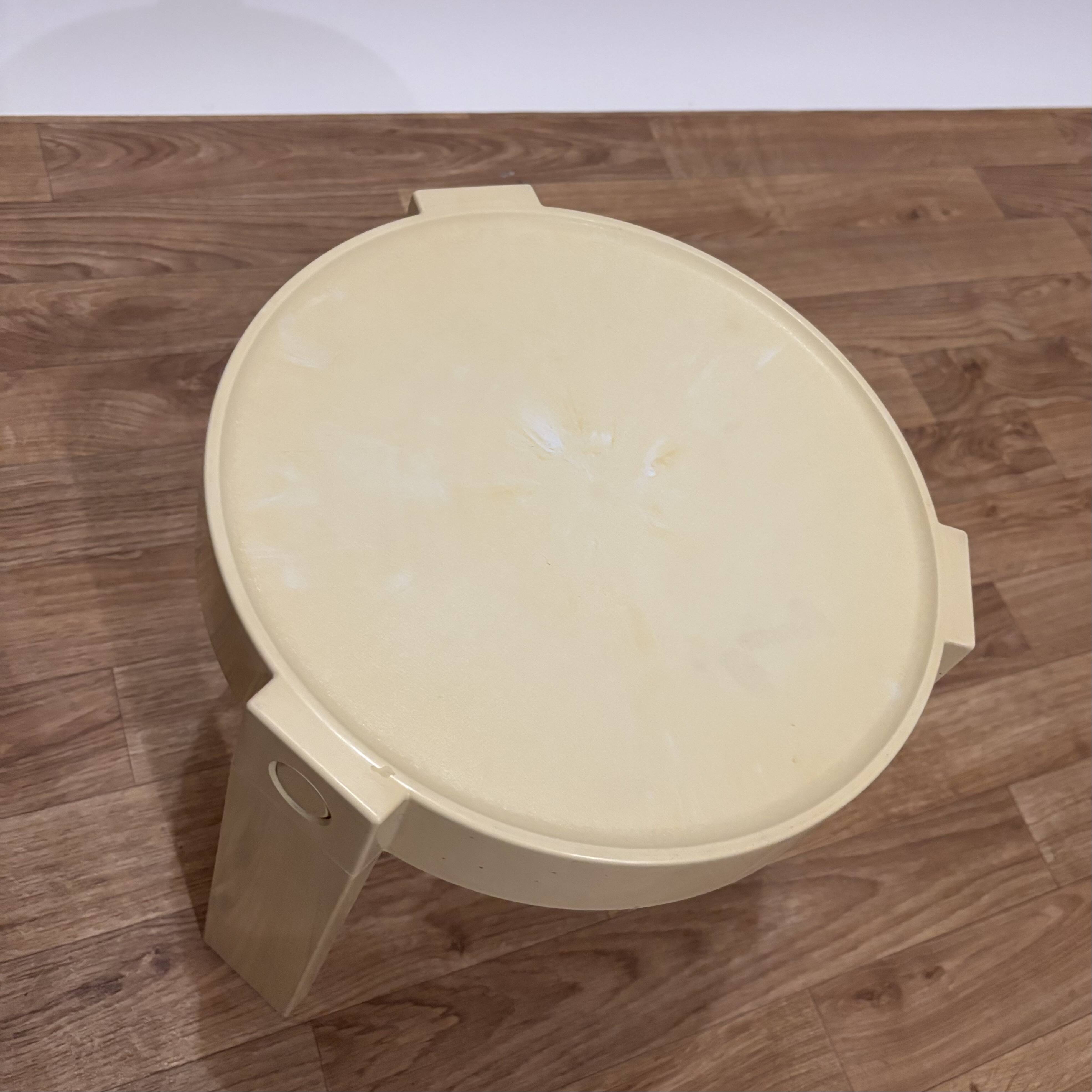 Prisunic side table from the 1970s