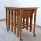 Set of english mid-century side tables