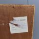 Cabinet en bois de rangement pour chaussures des années 1970