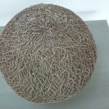 Abat-jour de suspension vintage Ø 27 cm en fil de fer