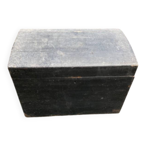 malle de voyage en bois,