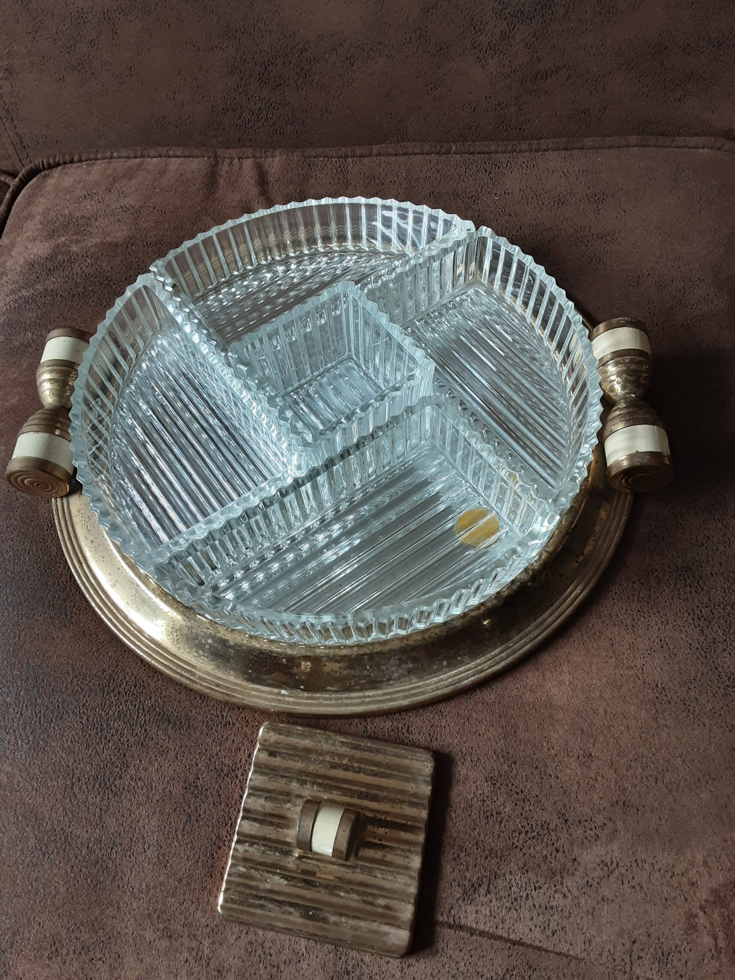 Oxydor vintage aperitif serving dish