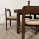 Set of 4 modernist vintage chairs