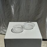 Small glass candy box Cristal d'Arques France