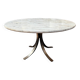 Osvaldo Borsani round marble table model T69 publisher Tecno Italy 1960