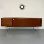 Large sideboard 1960s design Pieter De Bruyne V-Form vintage