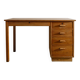 Swedish Wooden Pine Desk by Axel Einar Hjorth for Nordiska Kompaniet, 1930s