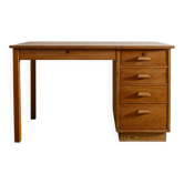 Swedish Wooden Pine Desk by Axel Einar Hjorth for Nordiska Kompaniet, 1930s