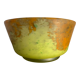 Coupe Daum Nancy en verre marmoréen