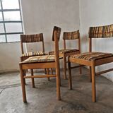 Set de 4 chaises Baumann, années 70