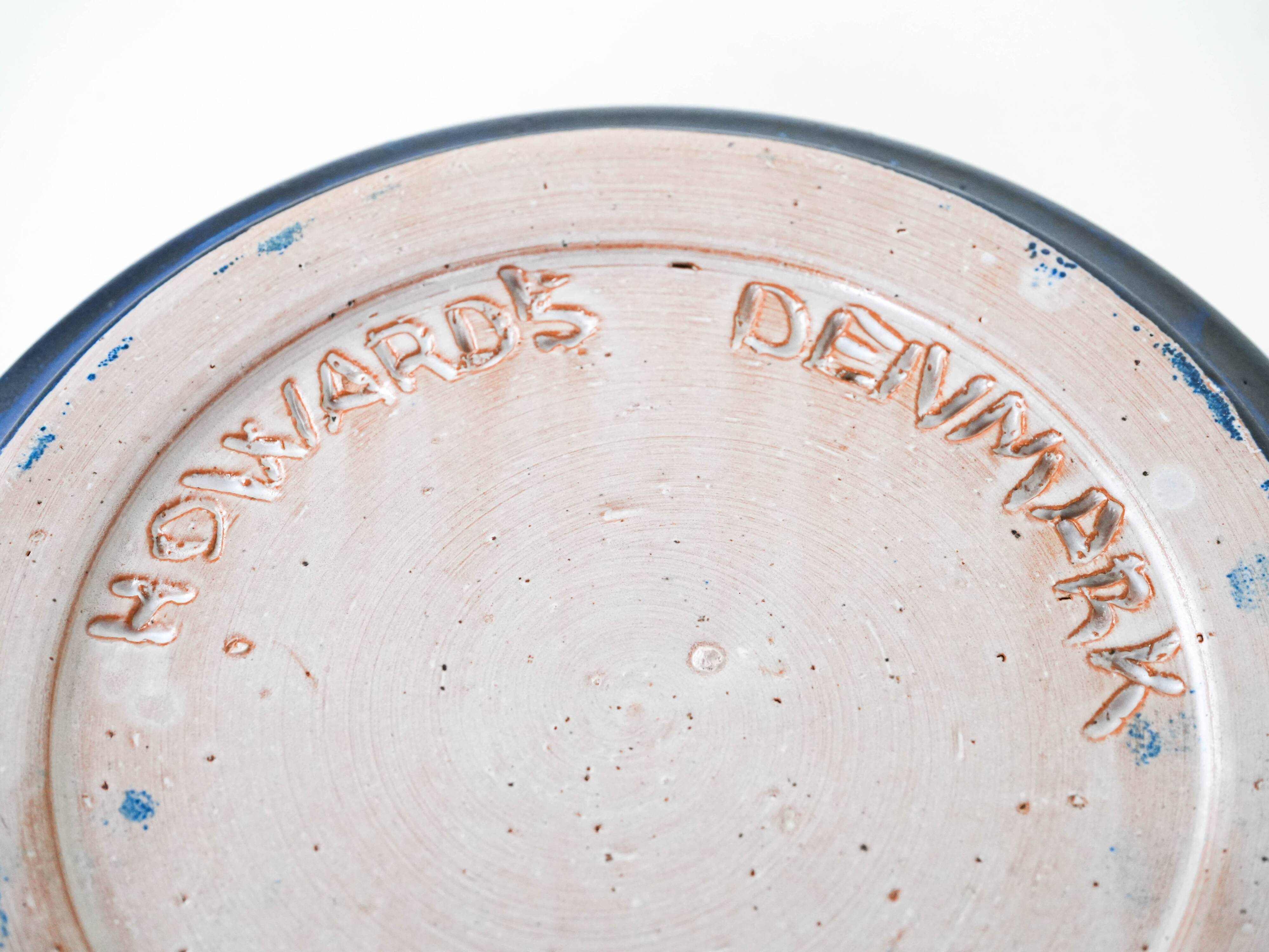 Ceramic bowl, Danish design, 1960s, made in Denmark