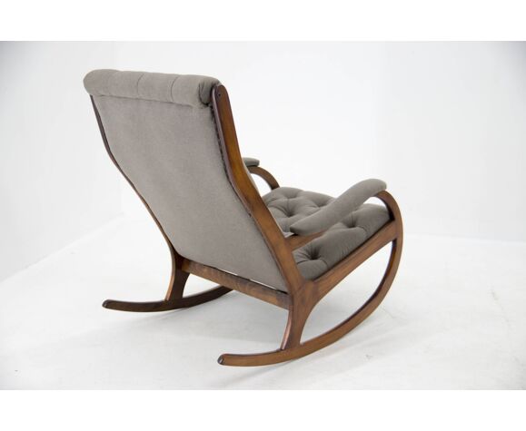 Rocking Chair in Perfect Condition, Czechoslovakia, 1960s
