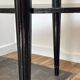 Gueridon console bois noir art déco