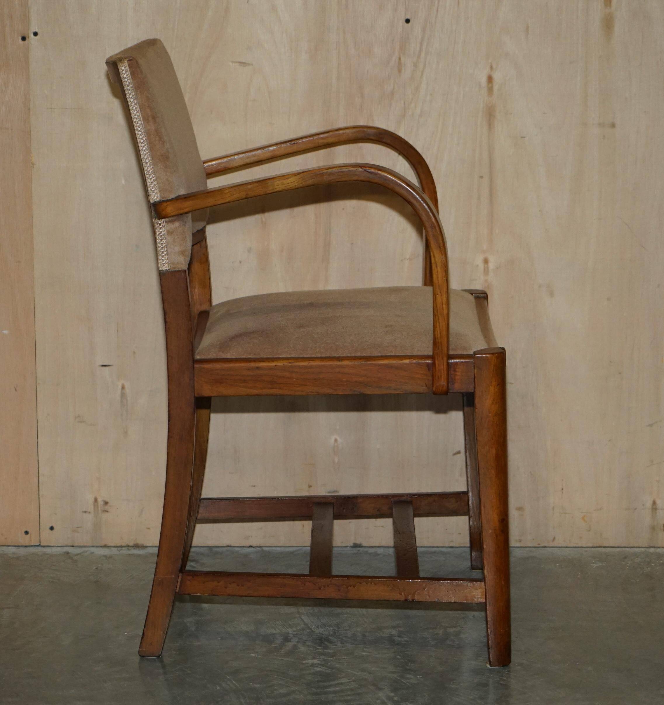 Set of four dining chairs RMS Queen Mary II Cunard White Star Liner
