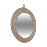Miroir bohème macramé tisse 100% fait main