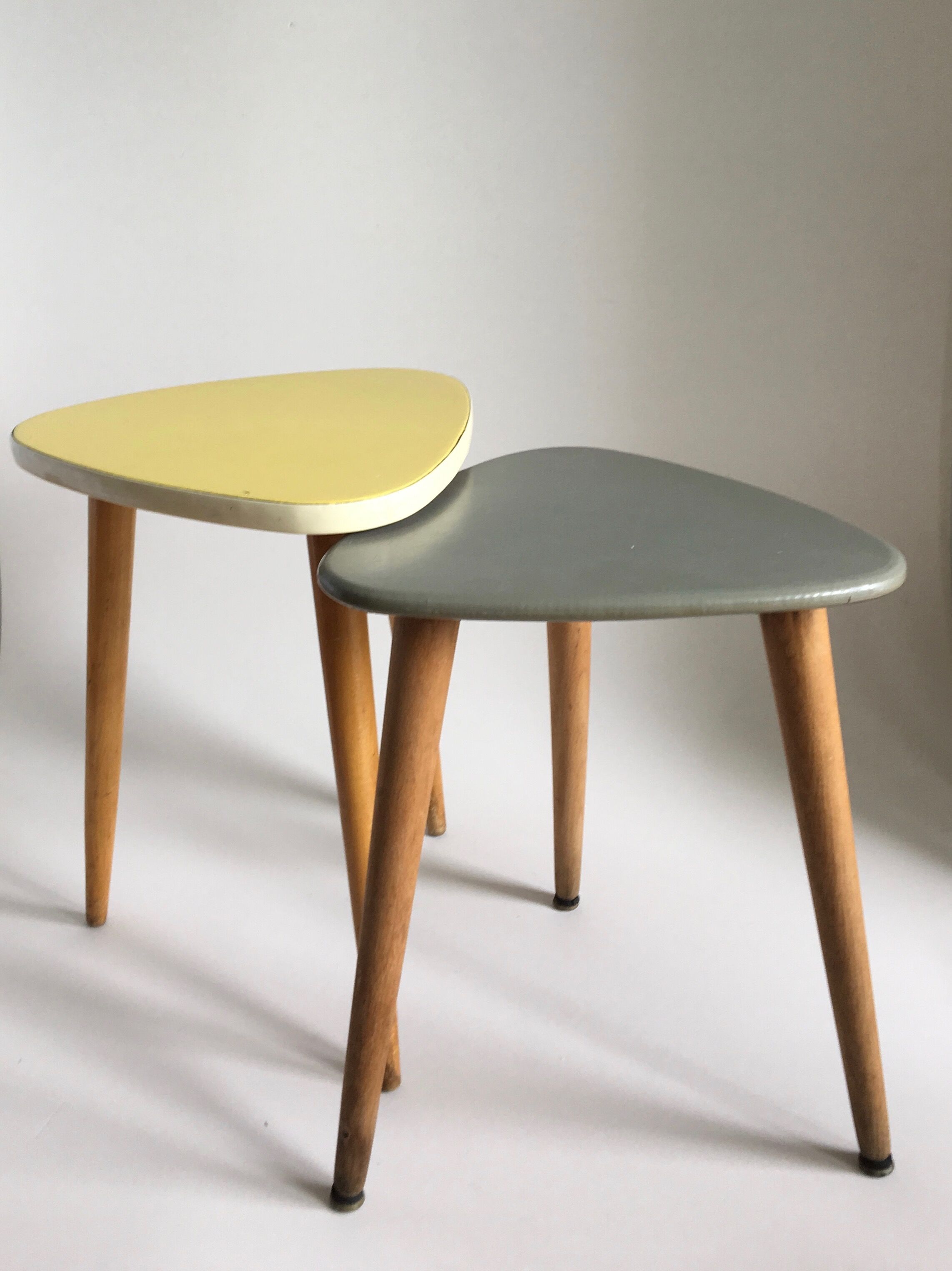 Yellow stool, 1960s