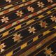 6x10 Black & Yellow Turkish Wool Kilim Rug,Area Kilim Rug 170x312 Cm