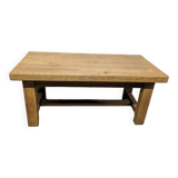 Solid oak coffee table
